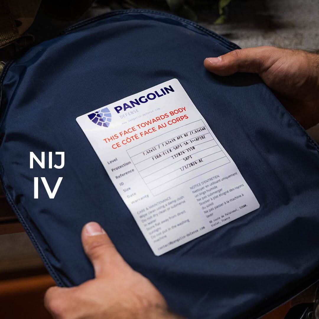 Plaques balistiques testées NIJ